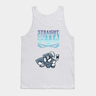 Straight outta the penalty box blue ice Tank Top